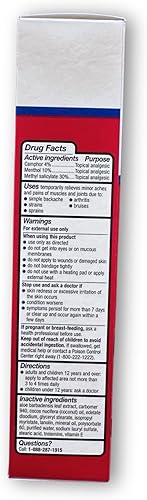 Miniatura 5 de Crema Ultra Strength de 4 onzas, tópico de acción rápida para alivio temporal (paquete de 1), en caja por Fusion Shop Store