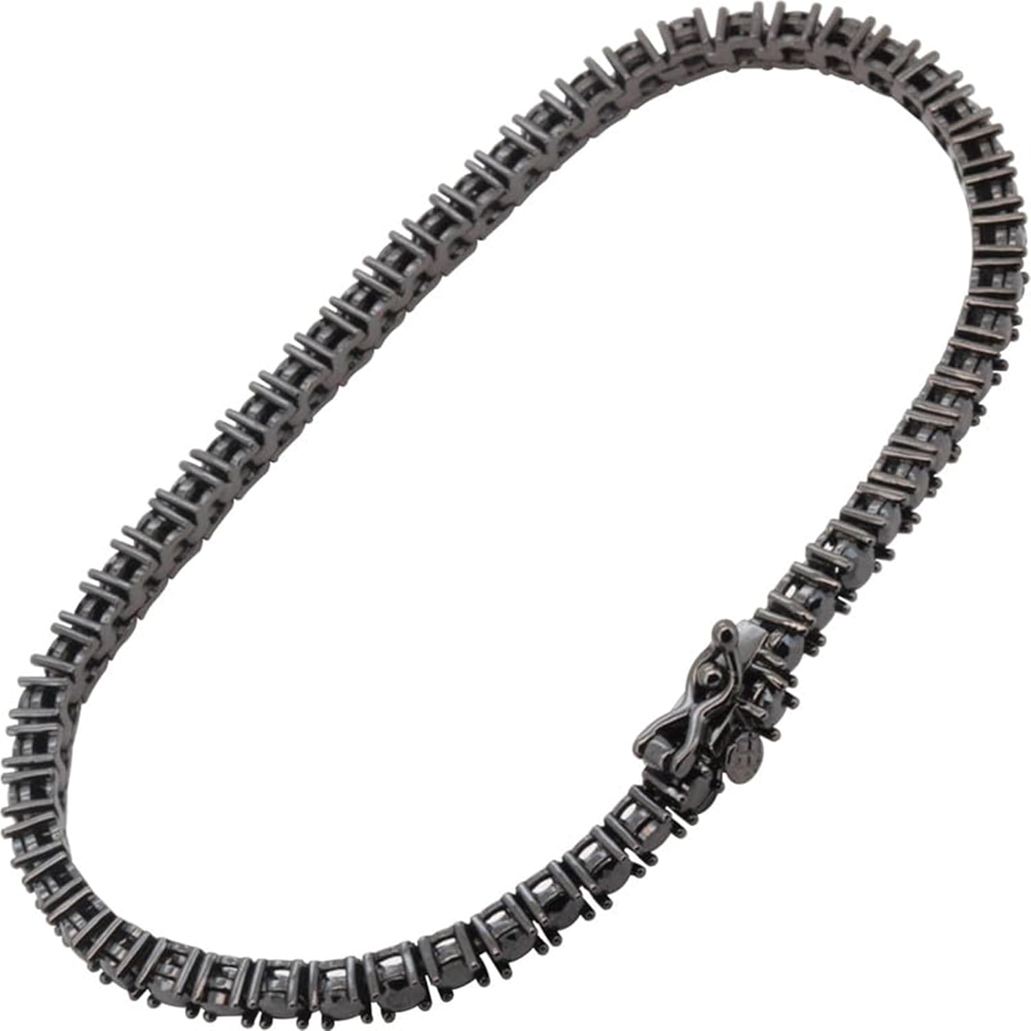 14K Yellow/White/Rose/Black Gold Finish AAA Cubic Zirconia 3-6MM Tennis Chain Necklace Bracelet For Women & Men 6.5″-30″