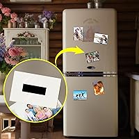 Vista 5 de Rollo de cinta magnética adhesiva de 20 pies con respaldo autoadhesivo 3M, tiras de cinta magnética adhesiva flexible de 1/2 pulgada de ancho