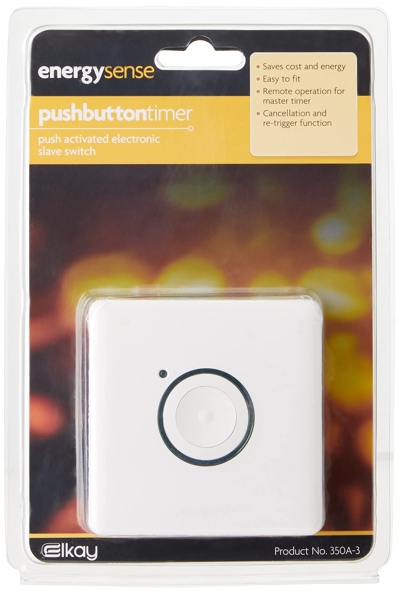 Elkay Columbus Activator Switch (Must be Used with Master Unit), ABS, White, 85mm x 85mm