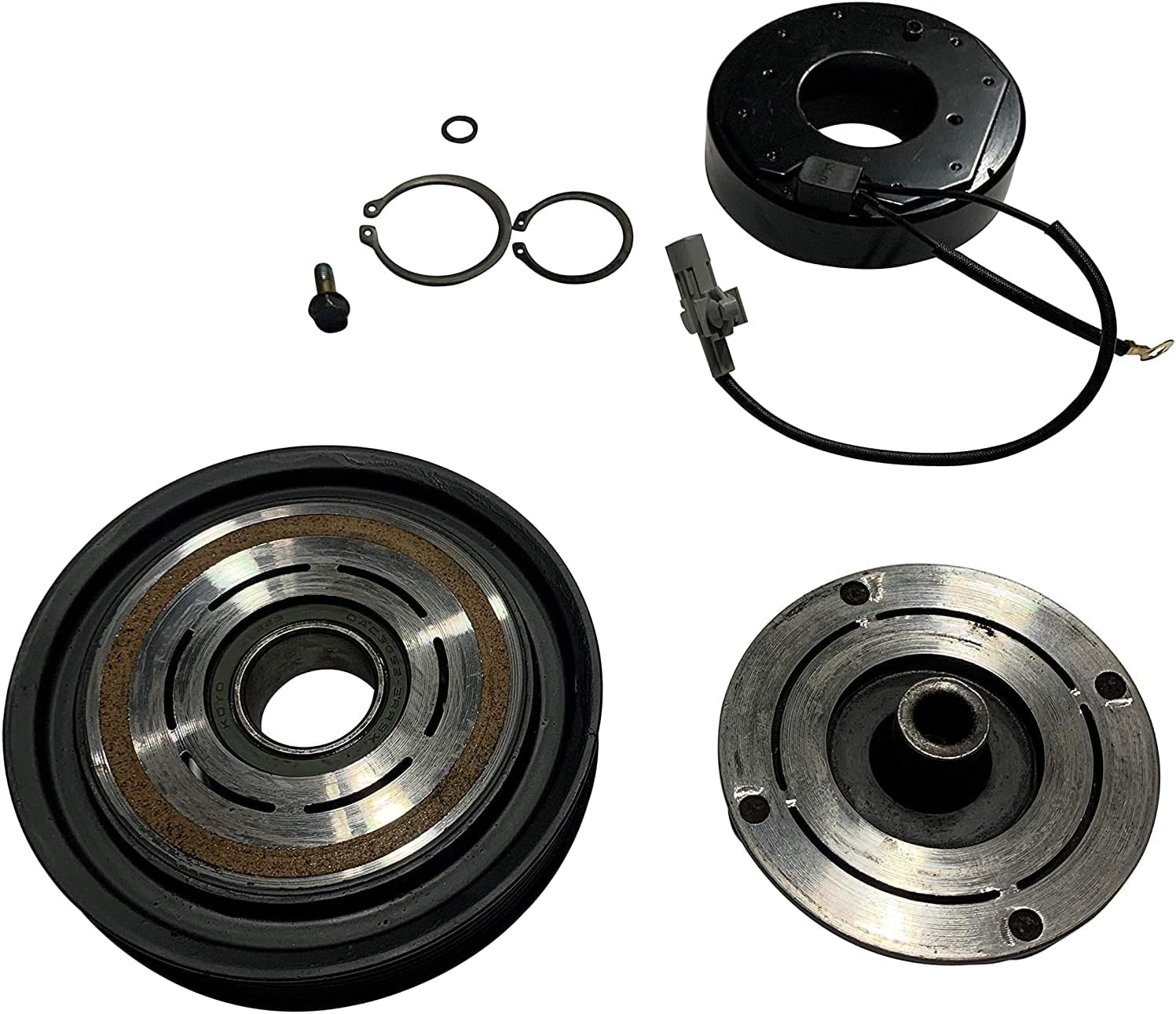 RYC A/C Compressor Clutch IG327-CL (Fits Honda Accord 3.0L 2003, 2004, 2005, 2006, 2007; Fits Acura TL 3.2L, 3.5L 2004, 2005, 2006, 2007, 2008)