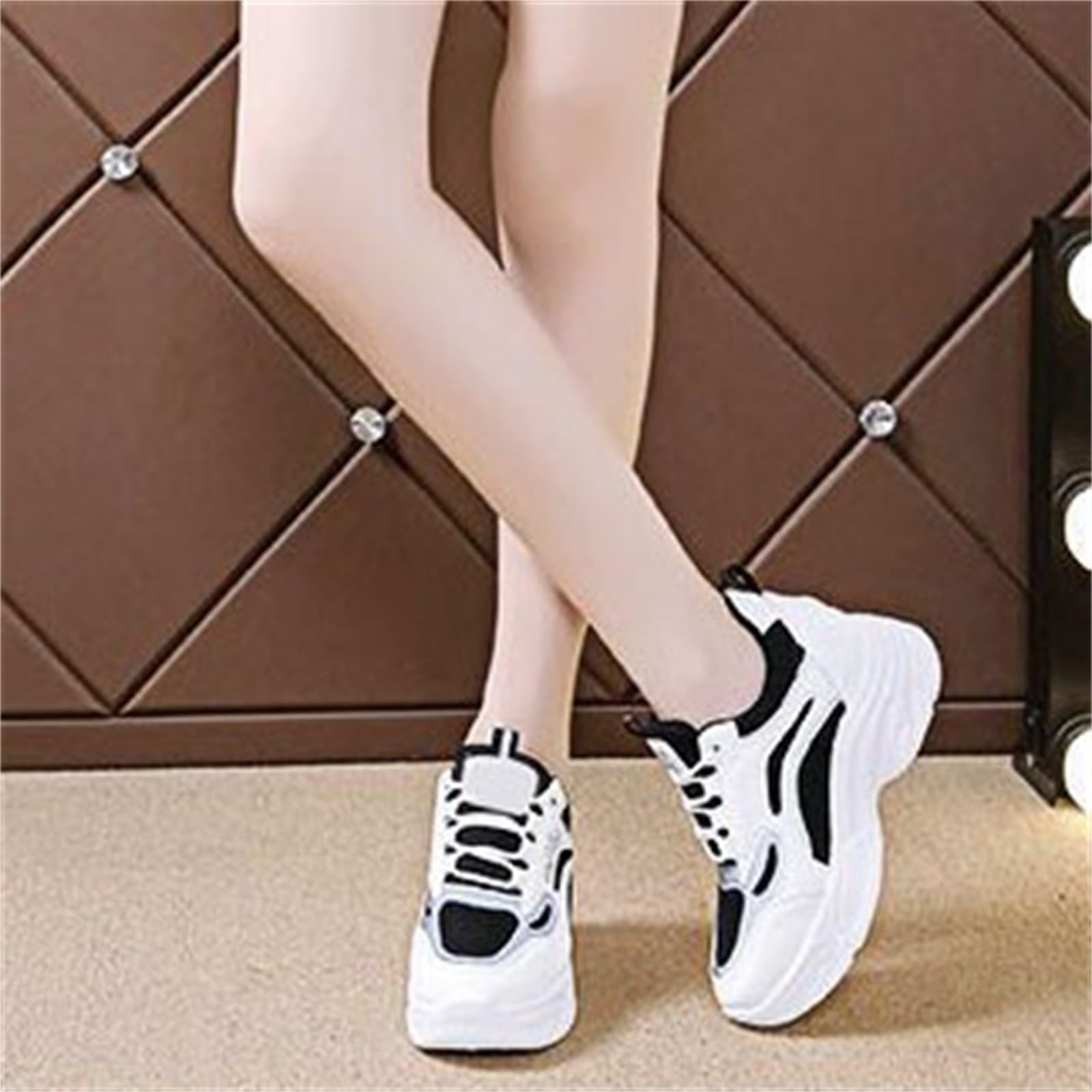 Scarpe da Ginnastica Donna Comode Ortopediche Scarpe da Running Donna | Calzature Atletica in Rete Traspirante per Passeggiata Invernale Tennis Camminata Leggerezza Assoluta Tessuto Sintetico