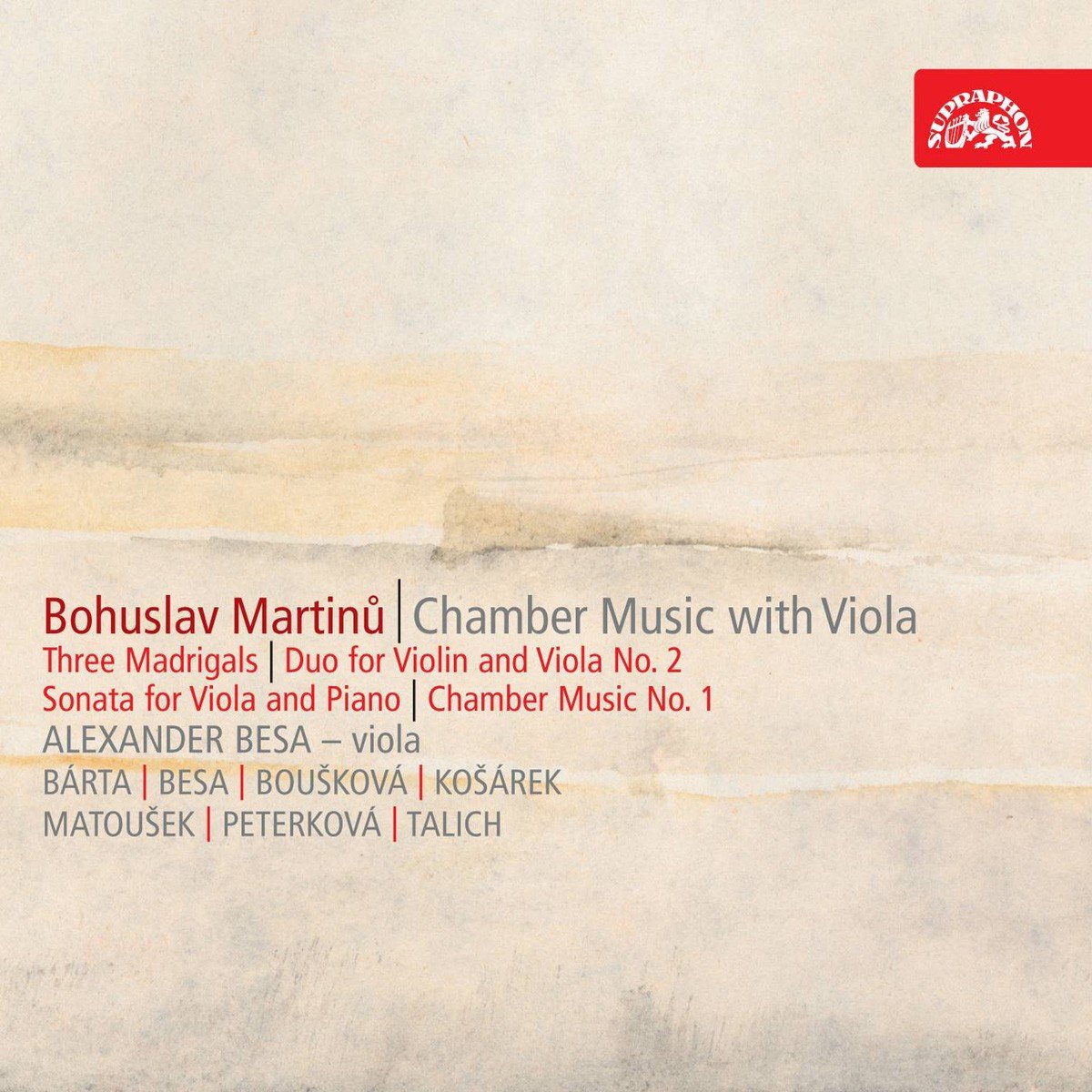 Martinu - Chamber Music with Viola