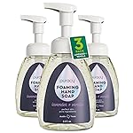 Puracy Foaming Hand Soap - Plant-Powered Natural Hand Soap As Seen on TikTok, Non-Toxic, Sulfate-Free Liquid Soap, Moisturizing Foam Handwash Liquid (Lavender & Vanilla, 12 fl oz, 3-Pack)