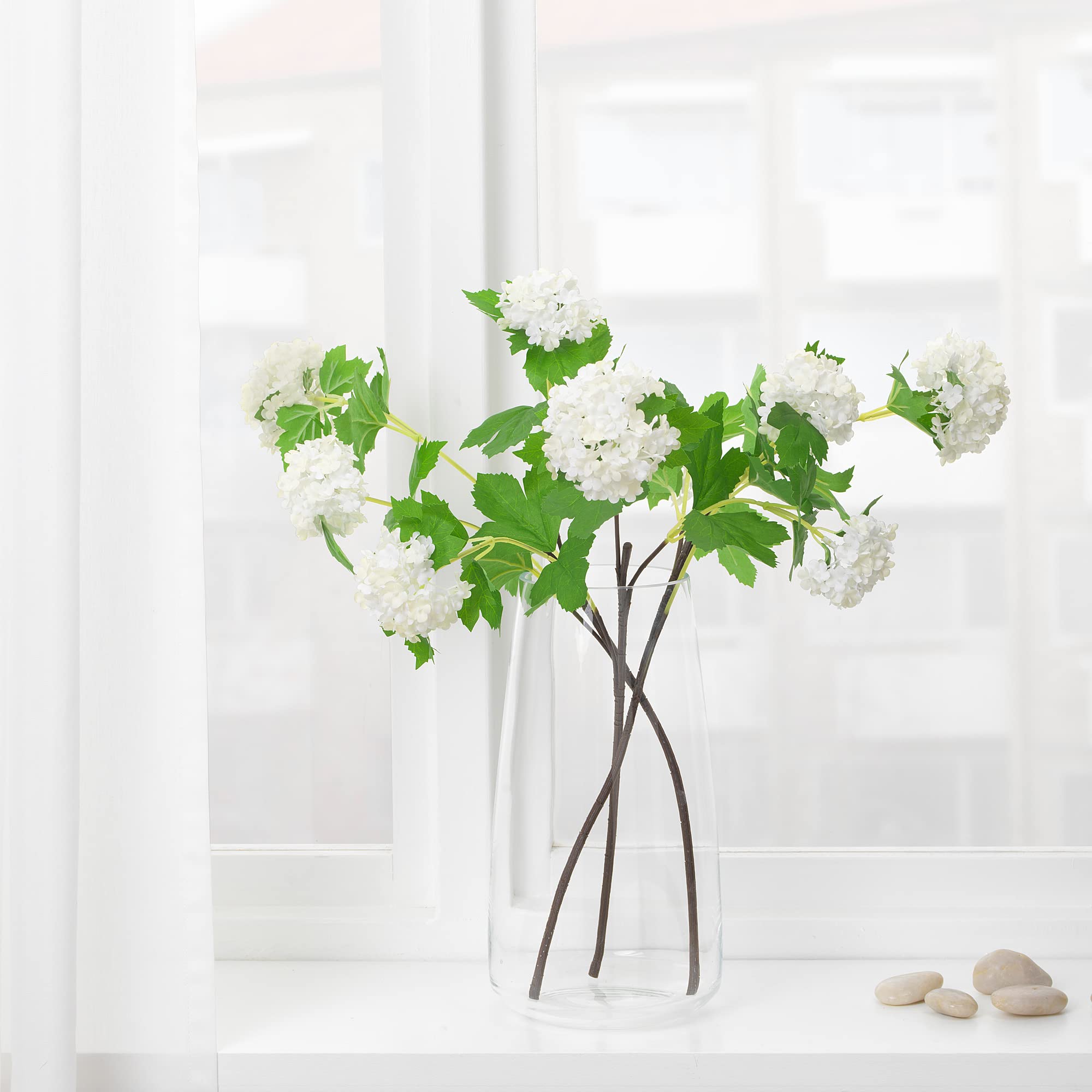Amazon.de: IKEA SMYCKA Knstliche Blume, 60 cm, Schneeball/Wei