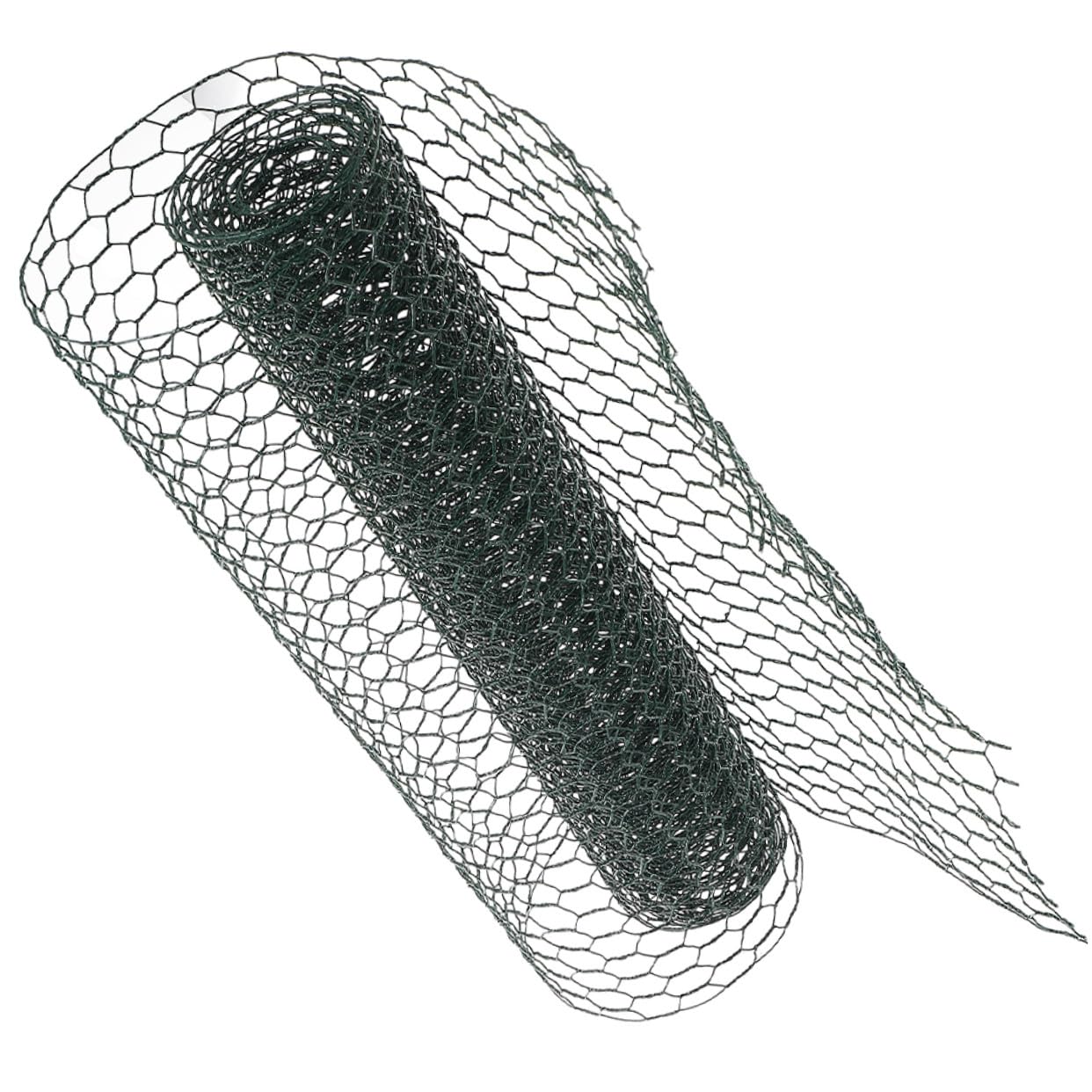 Clôture poules fil métallique galvanisé hexagonal pour poulailler et jardin