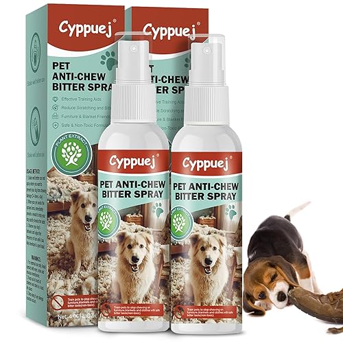 No Chew Spray for Dogs and Cats,Natural Bitter Apple Spray