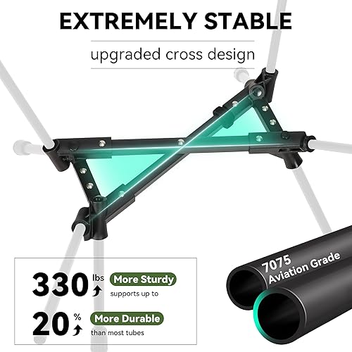 Miniatura 4 de Silla de camping ligera, silla plegable portátil, silla de camping compacta con bolsa de transporte para campamento al aire libre, senderismo,