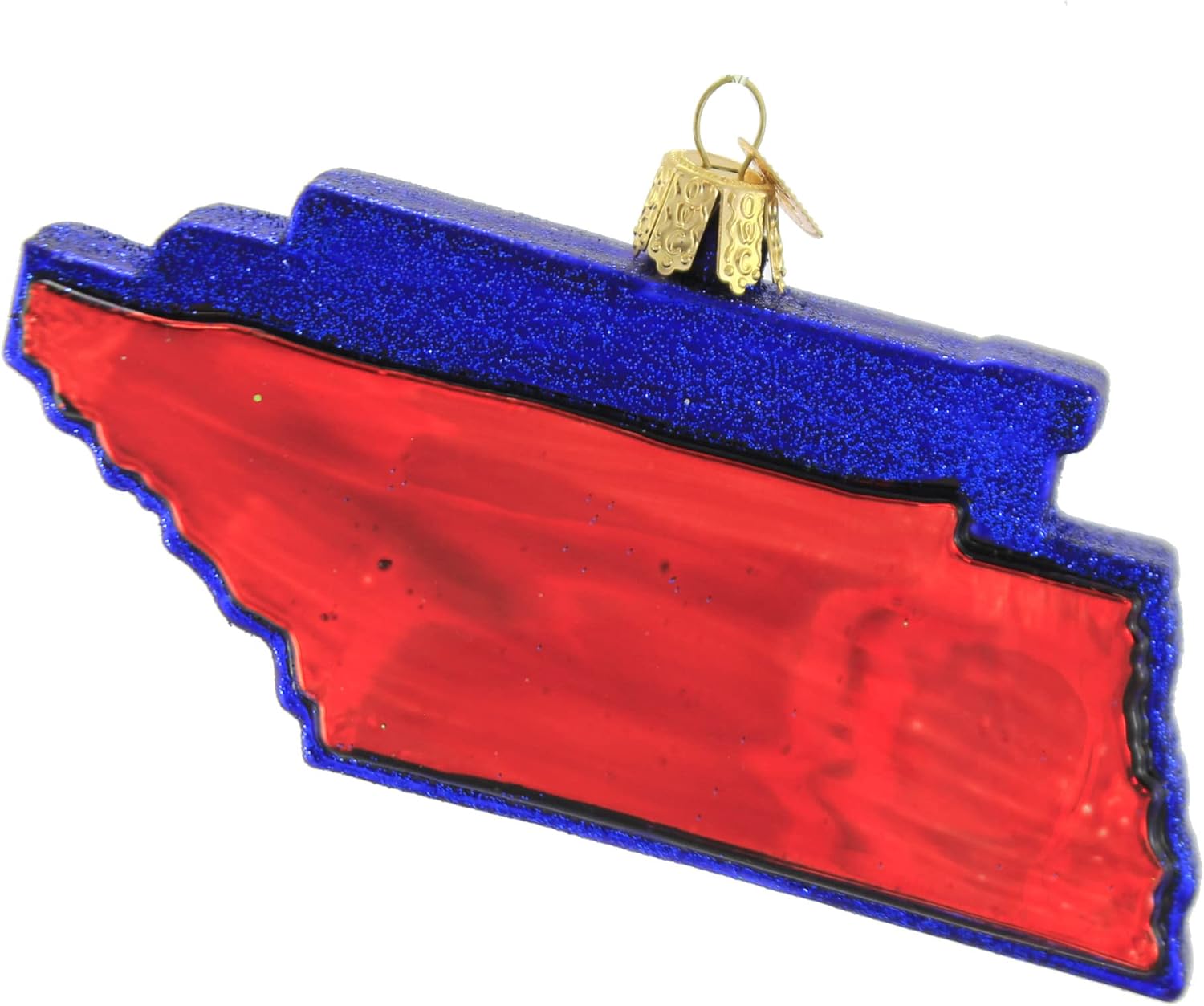 Old World Christmas State of Tennessee Glass Blown Ornament for Christmas Tree, Handcrafted Holiday Decoration, States Collection - Image 2