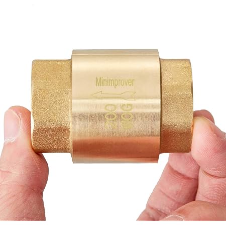 Joywayus 3/4 Inch Brass Check Valve - Female Thread, 200 PSI, Backflow Preventer (2 Pack) - View #10