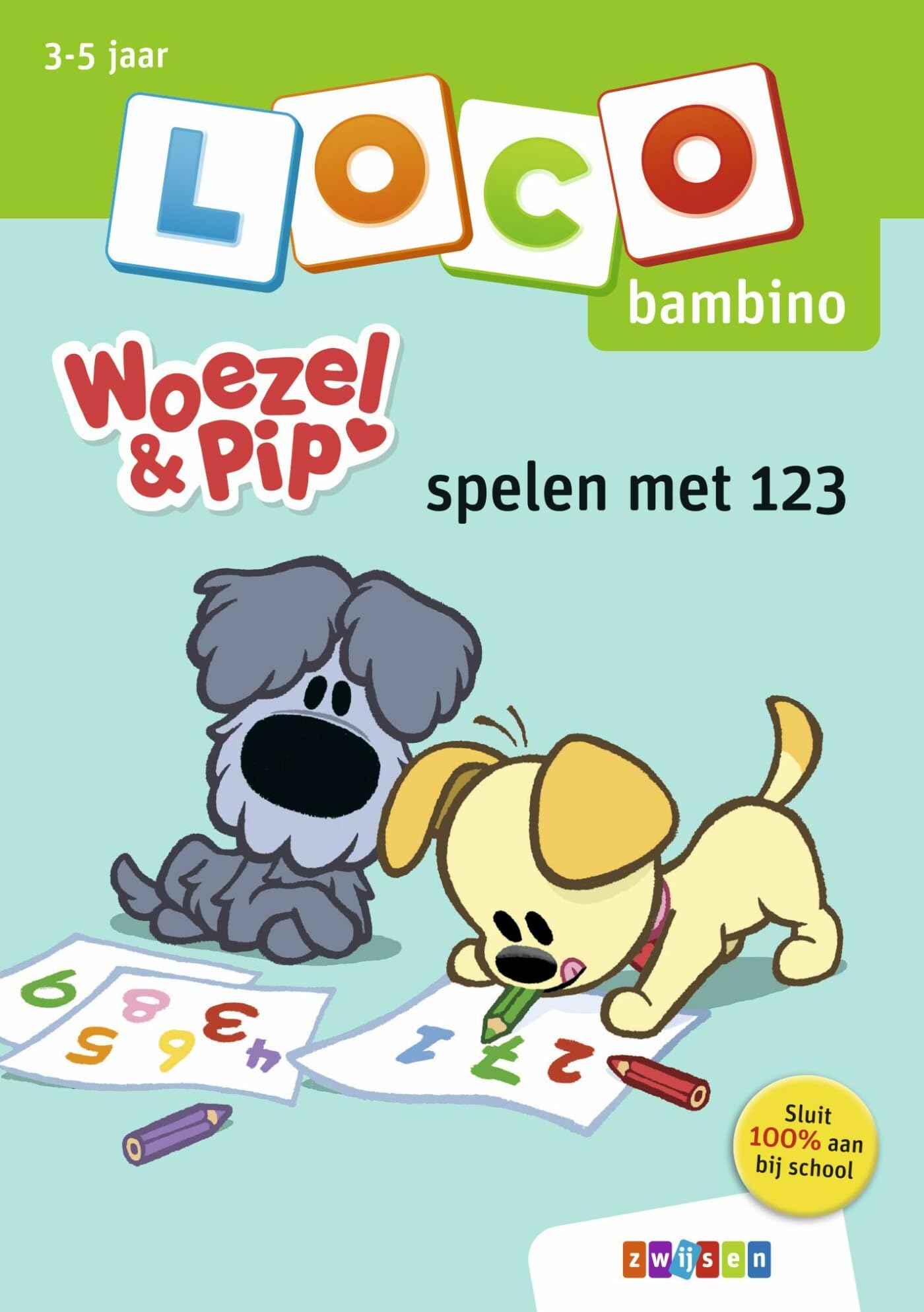 Loco bambino Woezel & Pip spelen met 123