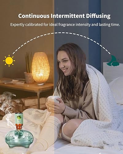 Miniatura 4 de Difusor de aceite esencial sin agua, recargable inalámbrico, máquina de aire de aroma de aromaterapia, difusor de nebulización portátil para el