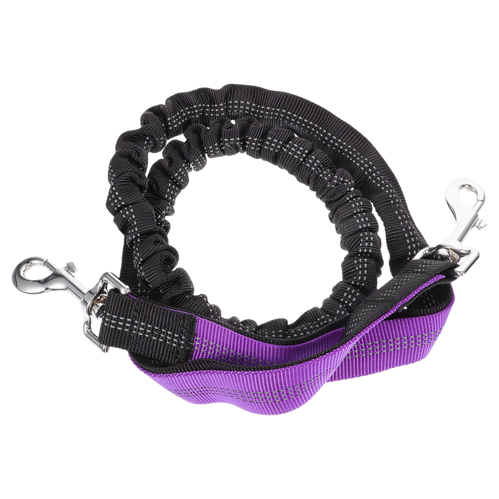 BESPORTBLE 2pezzi Guinzaglio Per Cani Con Cintura Elastico Guinzaglio Per Cani Da Corsa e Leggero e Resistente Nylon