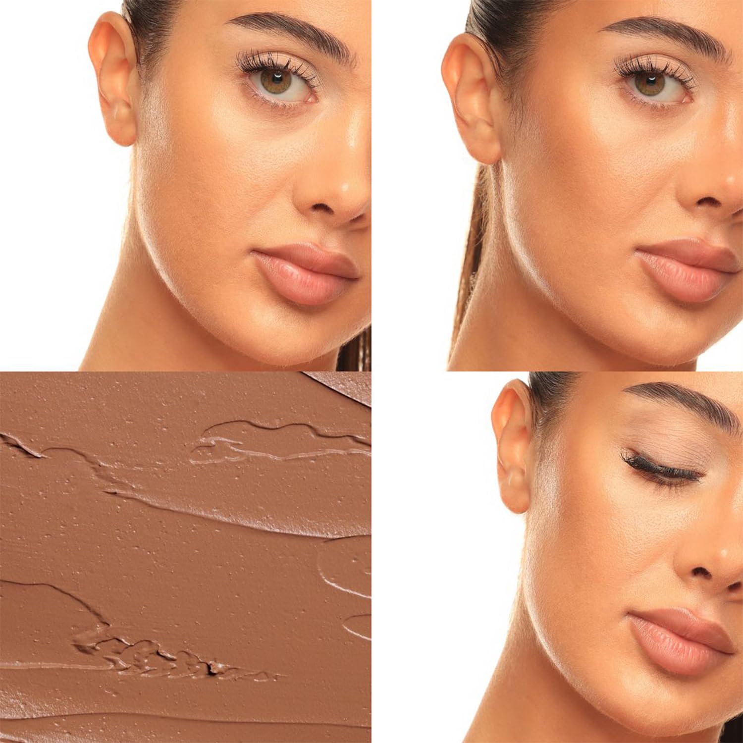 EVERYBODY LONDON - Kremowy Bronzer do Twarzy, Naturalny Efekt, Stworzony przy Współpracy z Aleksandrą Sosfą (Light, One Size)