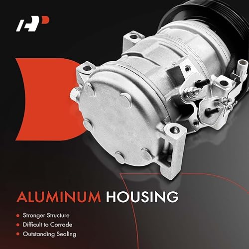 Miniatura 3 de A-Premium Compresor de A/C con embrague - Compatible con 158386 - Compatible con Toyota Corolla 1.8L 2003-2008, Matrix 1.8L 2003-2008