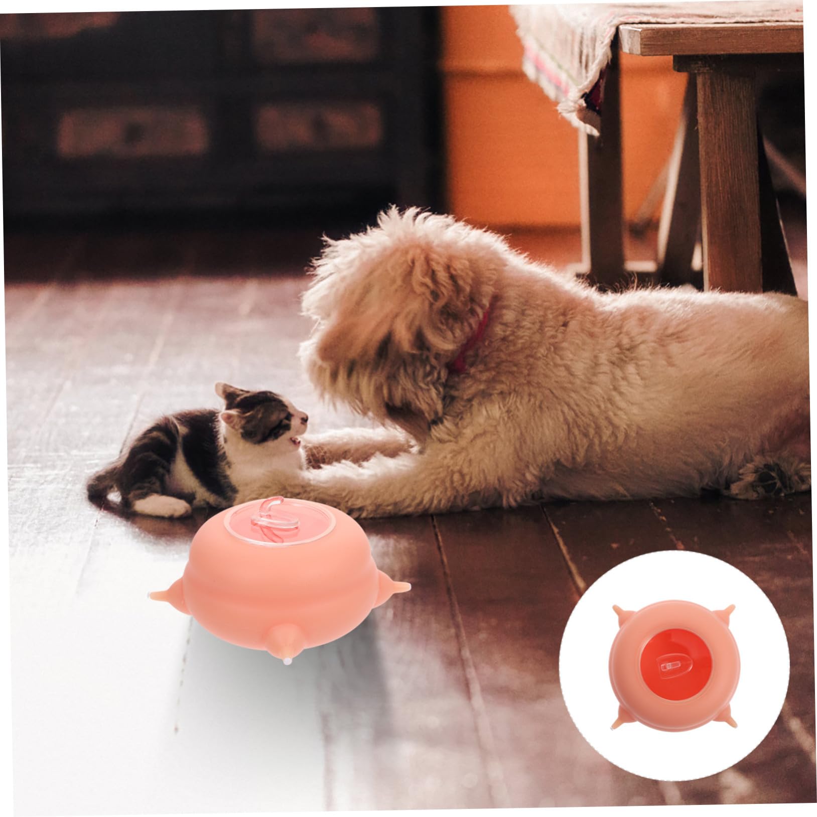 Distributeur de Lait pour Chiots et Chatons Nourrisseur de Lait en Silicone Alimentaire 200 ML Petit Format Jouet D’Alimentation pour Petits Animaux de Compagnie