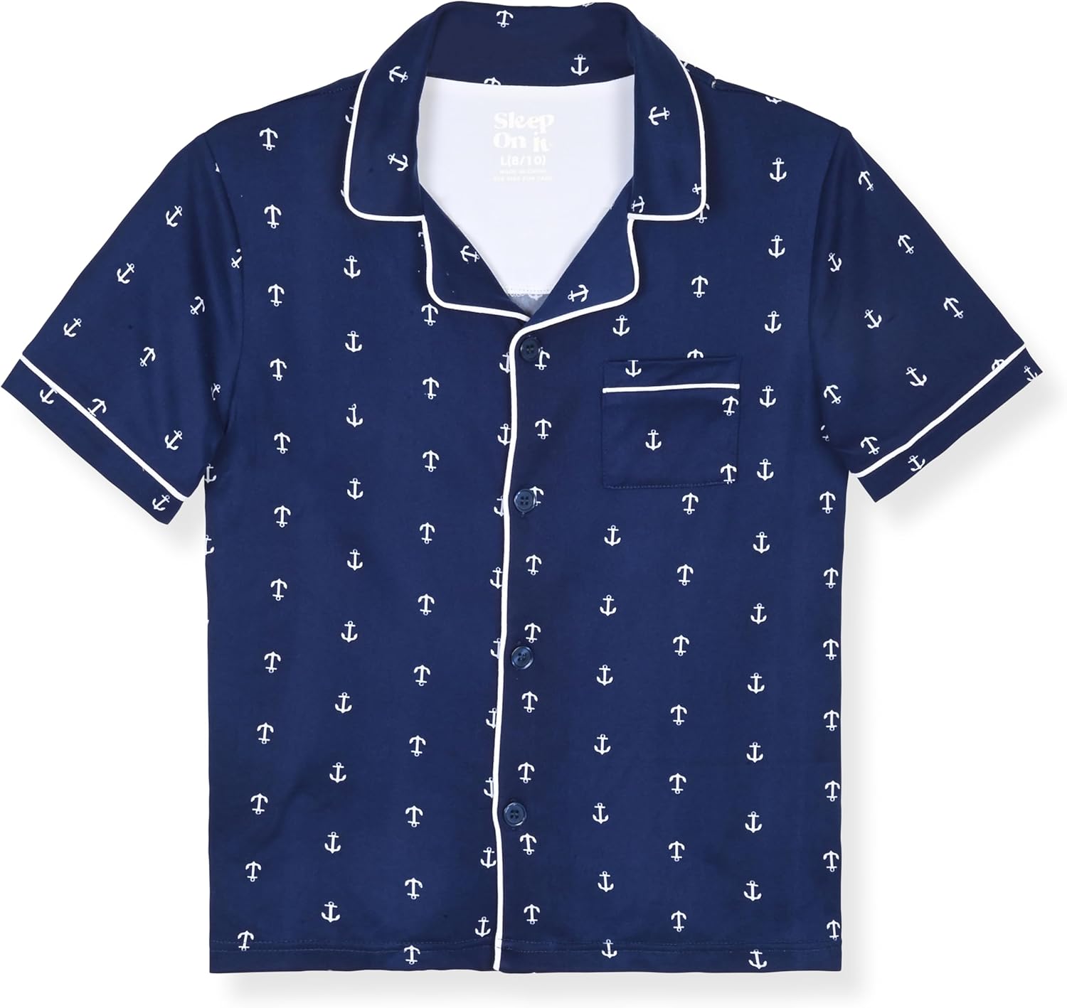 Sleep On It Boys Pajama Sets - 2 Piece Pajama Coat Set for Kids Sleepwear - Image 3