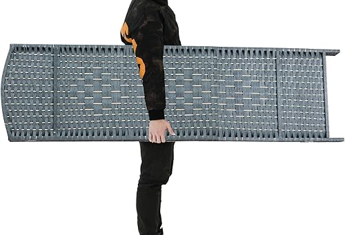 Miniatura 3 de Divisores de habitación de 6 pies de alto - 20 pulgadas de ancho pantalla de privacidad independiente con fibra tejida de diamante, divisor de pared