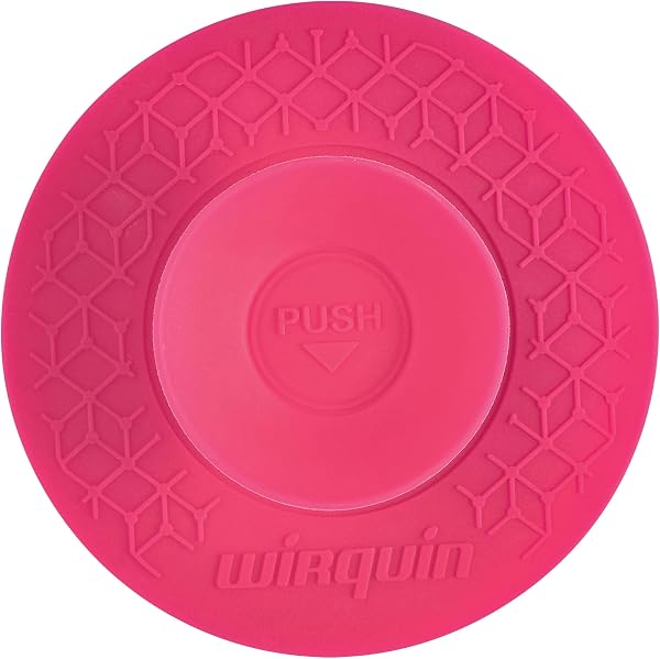 Wirquin Uppy bouchon et filtre silicone, rose