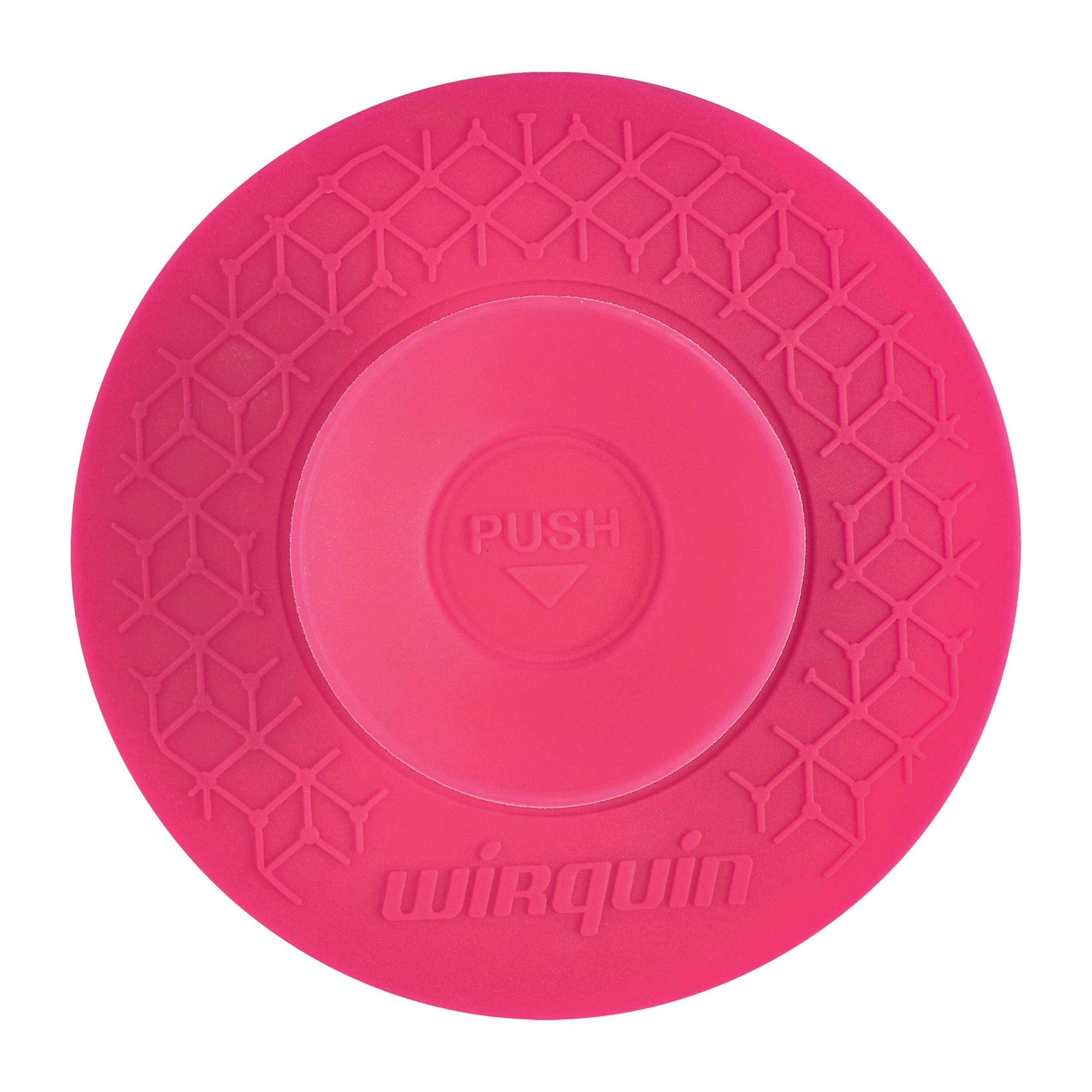 Wirquin Uppy 30722334 Universal-Stöpsel und Filter für Spüle, Waschbecken, Badewanne, Rosa