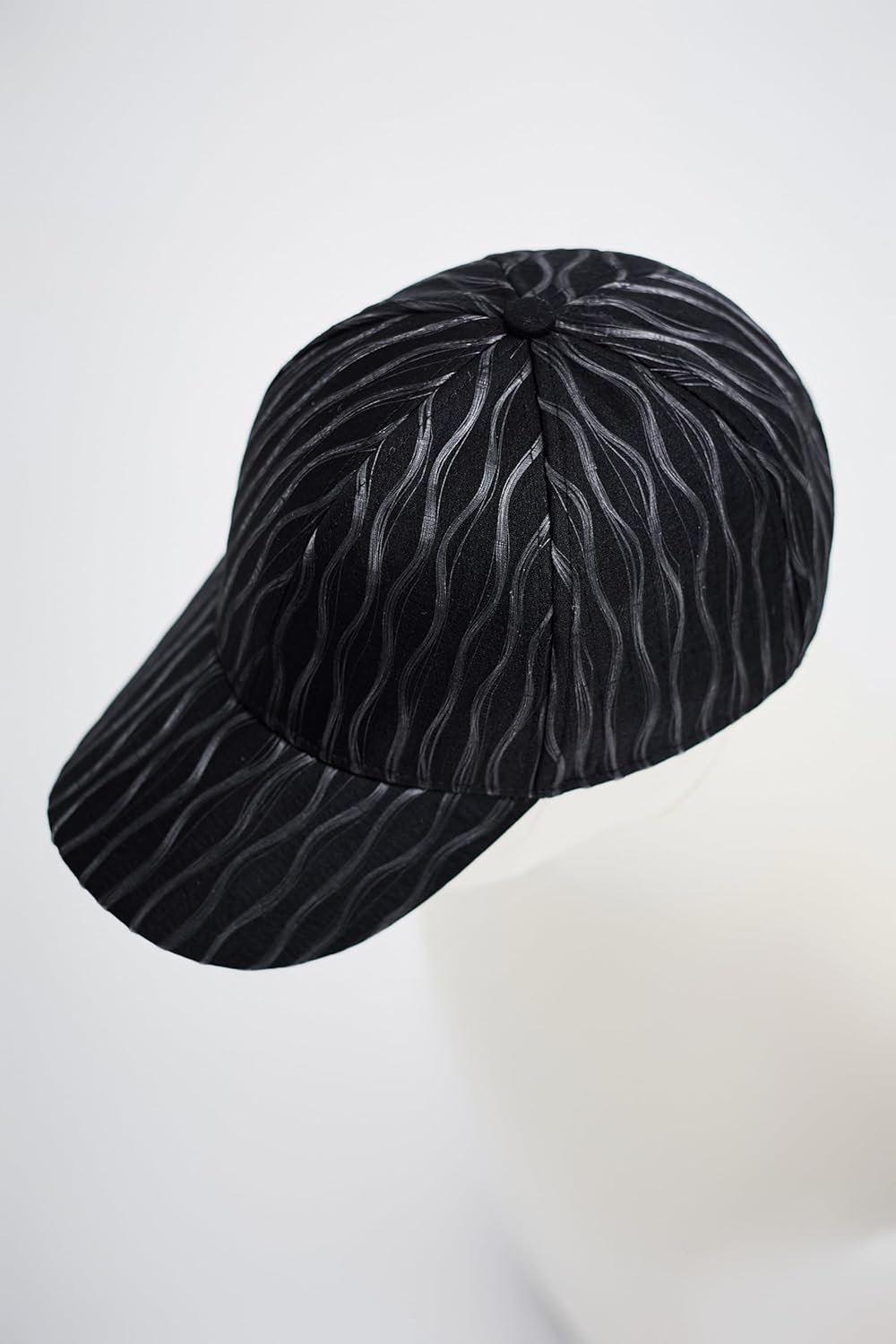 Curved LED Hat Rave Light Up Baseball Cap 7 Glowing Colors Fiber Optic Fabric Hat USB Rechargeable Black - Image 7