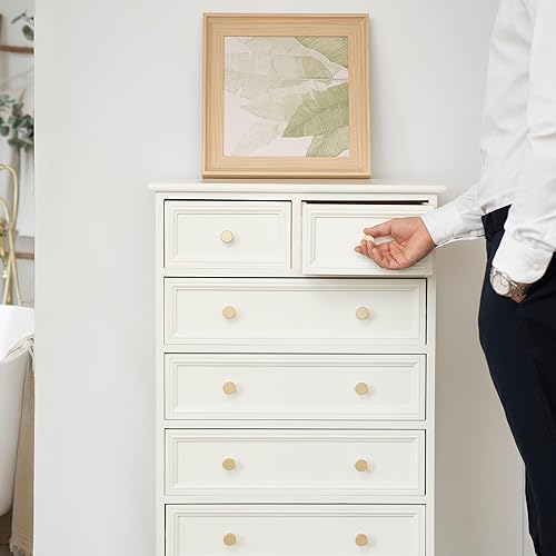 Miniatura 7 de homdiy - Perillas redondas para gabinetes y cajones de cocina y cómoda, serie LS6785