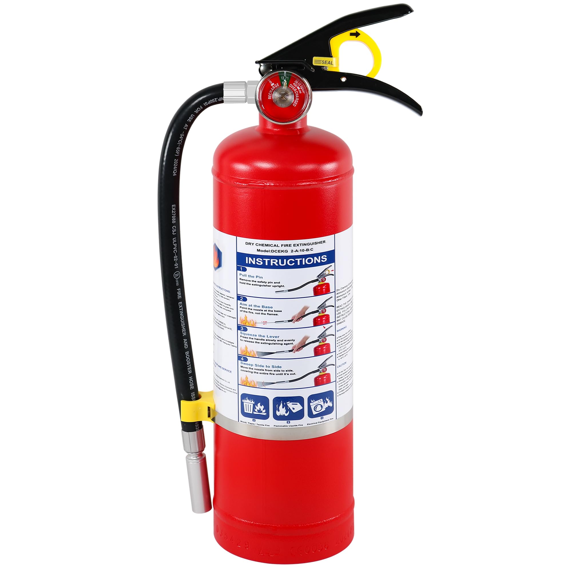 ABC Dry Chemical Fire Extinguisher 5 lb 2a10bc