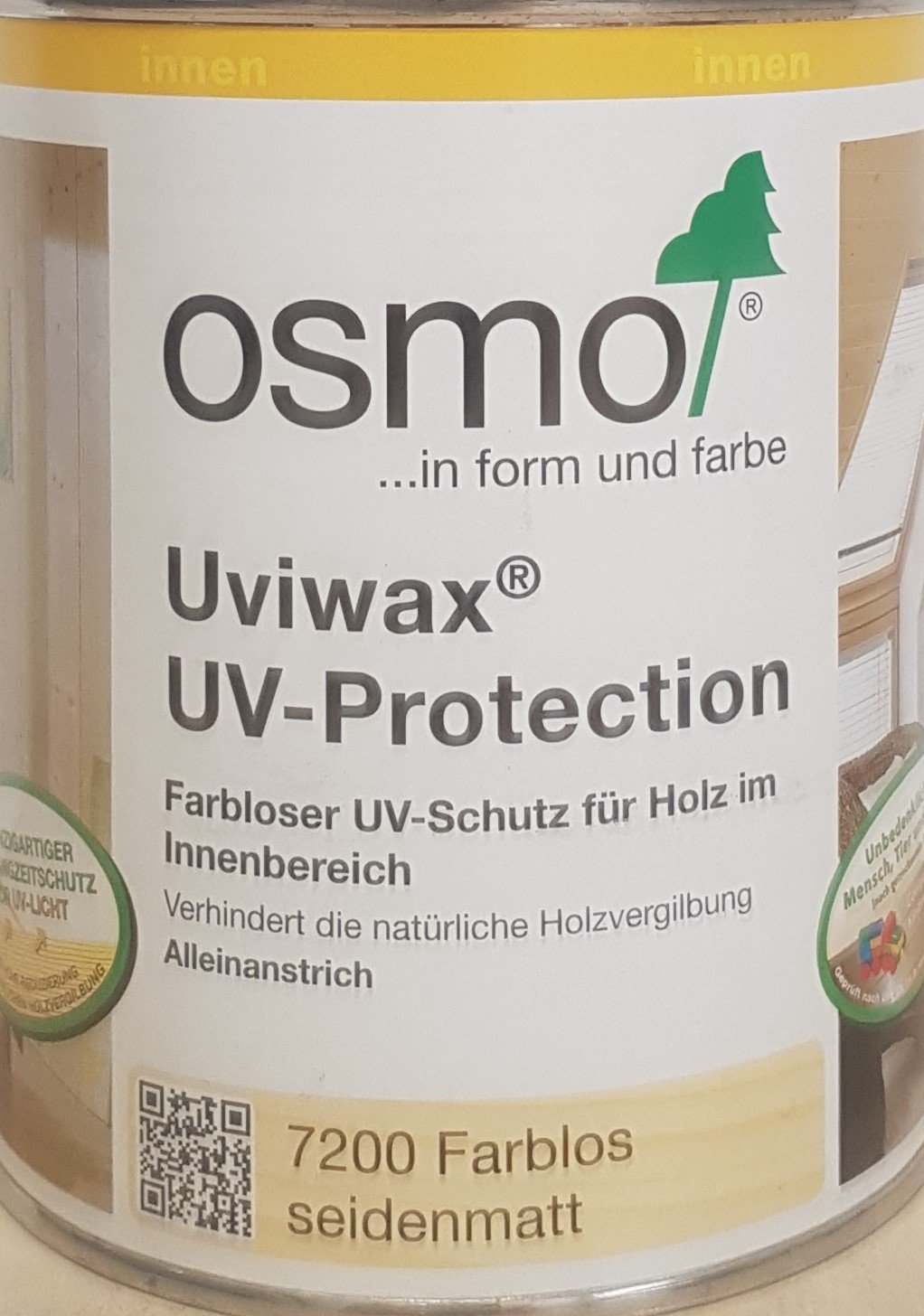 Osmo de cera de color UVI 0,750 L