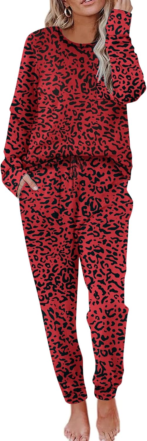 Ekouaer Women’s Long Sleeve Pajama Set