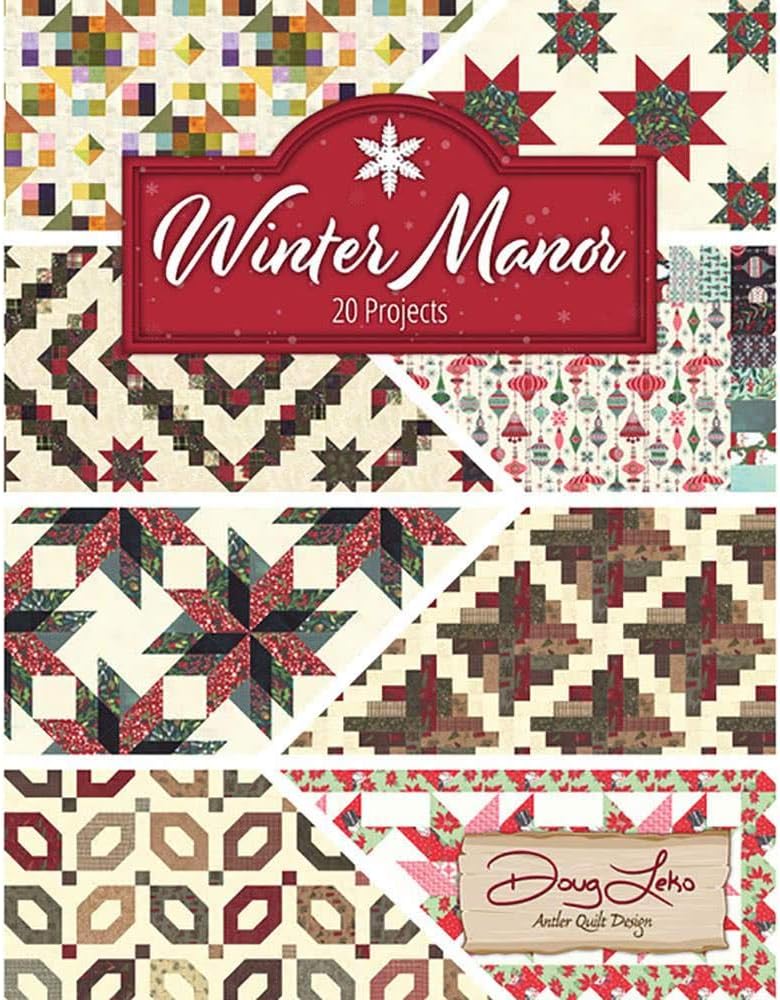 Antler Quilt Design Winter Manor Book