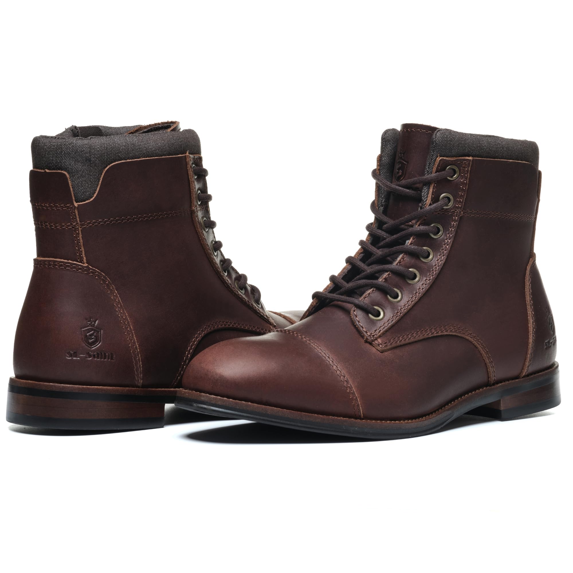 Bottes Vintage Faites Main Élégance Classique Laine Véritable/Cuir | Bottes D'hiver