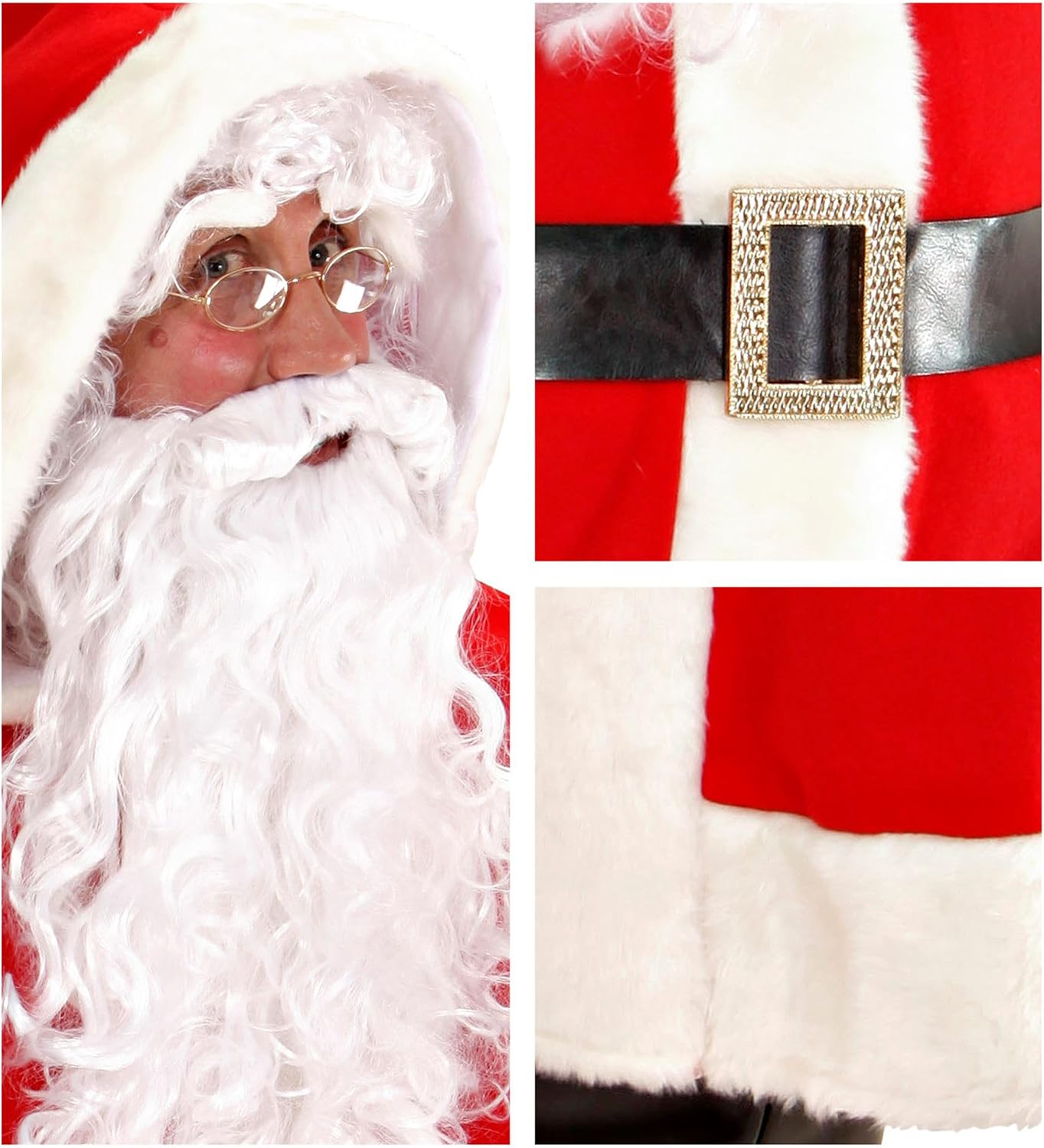WIDMANN 1544 V ? Santa Costume Deluxe 6-Piece, Universalgröße