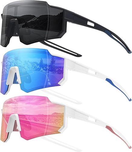 Miniatura 46 de STORYCOAST Lentes de sol deportivos polarizados para hombres y mujeres, para conducir, pesca, ciclismo, bicicleta de montaña, protección UV400