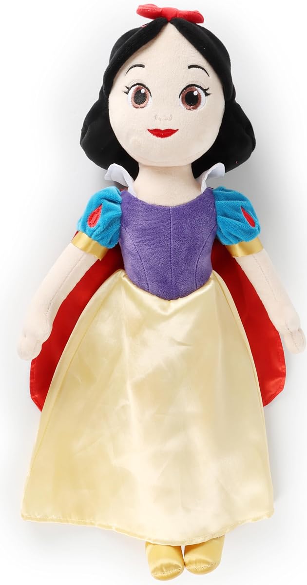 Disney Princess Snow White Kids Plush Pillow Buddy, Multi | 21 Inches, Official Product, Ultra-Soft Polyester, Stuffed Plushie, Spot Clean Only, Girls Gift