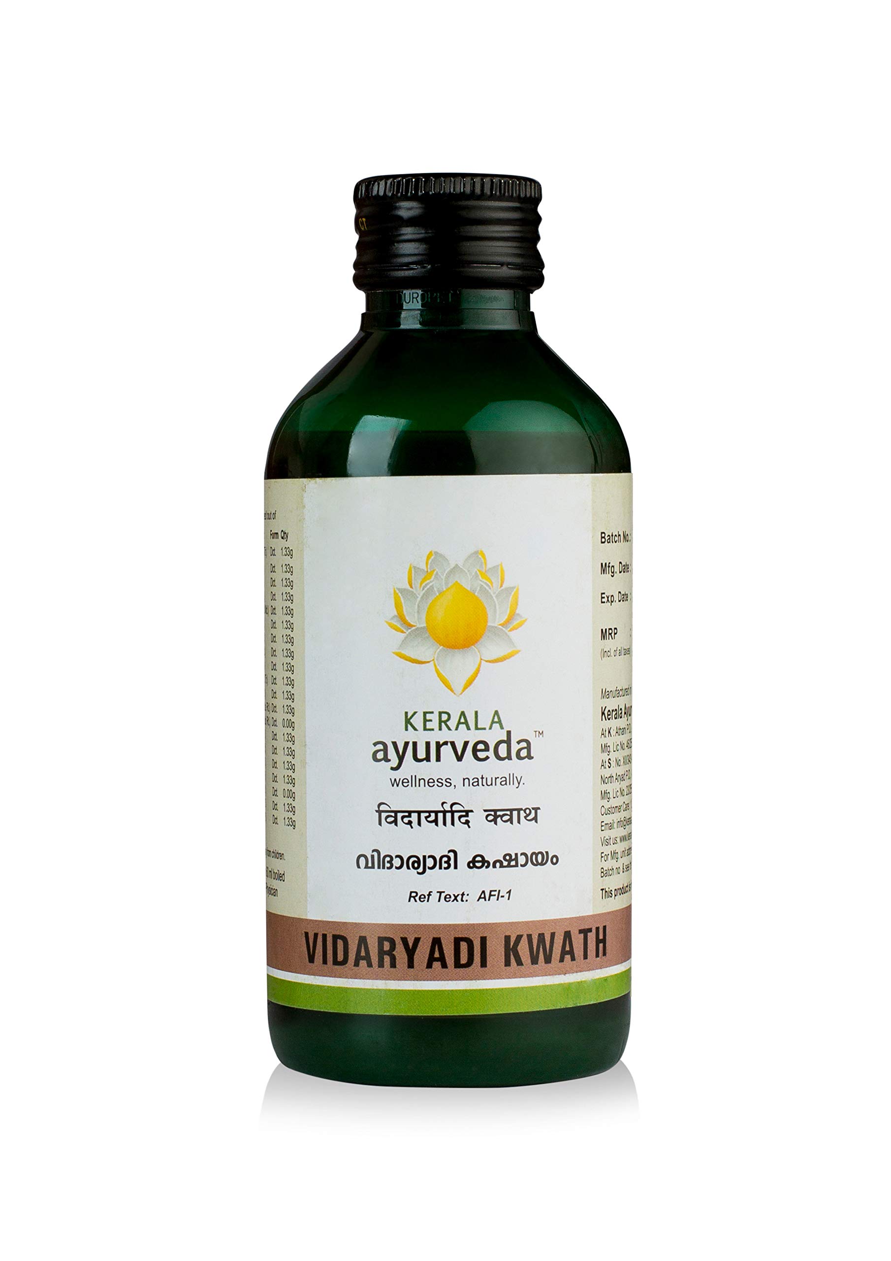 Kerala Ayurveda Vidaryadi Kwath 200 Ml (B07R4TV4SF) Amazon Price History, Amazon Price Tracker