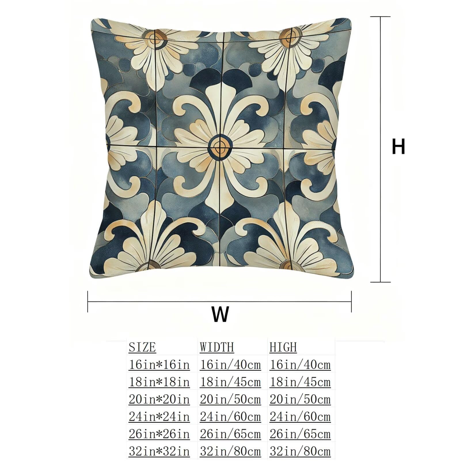 Beige Funda Cojin 60x60 Bohemia Funda Almohada 60x60 Cojines Sofa Súper Suave Fundas Cojines Decorativos Fundas Almohadas 4 Piezas Cervicales y Cuello, para Hogar Sofa Cama Salon Decoracion E - 849