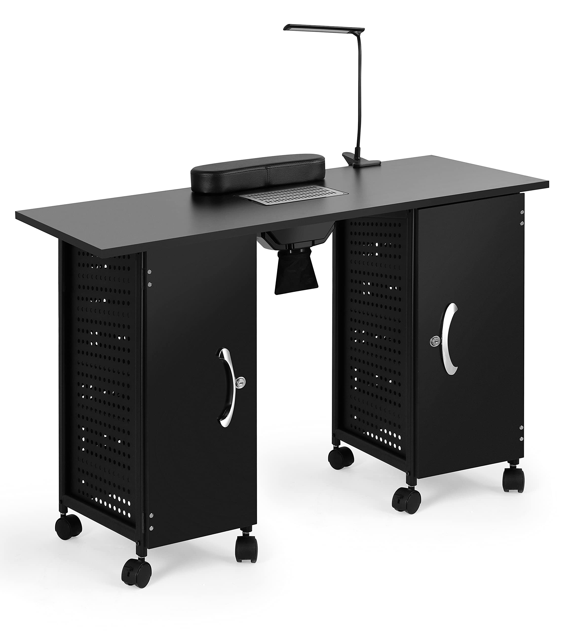 Buy Manicure Table with Storage Nail Station for Spa Salon/Electric