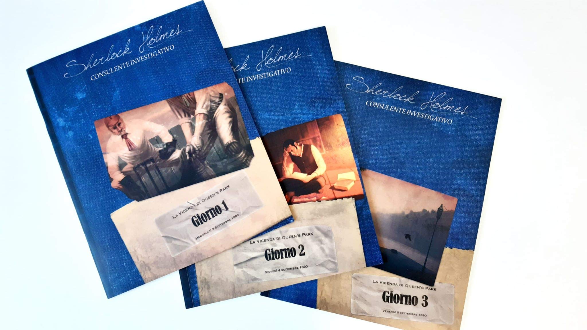 Asmodee Sherlock Holmes Consulente Investigativo - Carlton House & Queen's Park - Gra planszowa we Włoszech