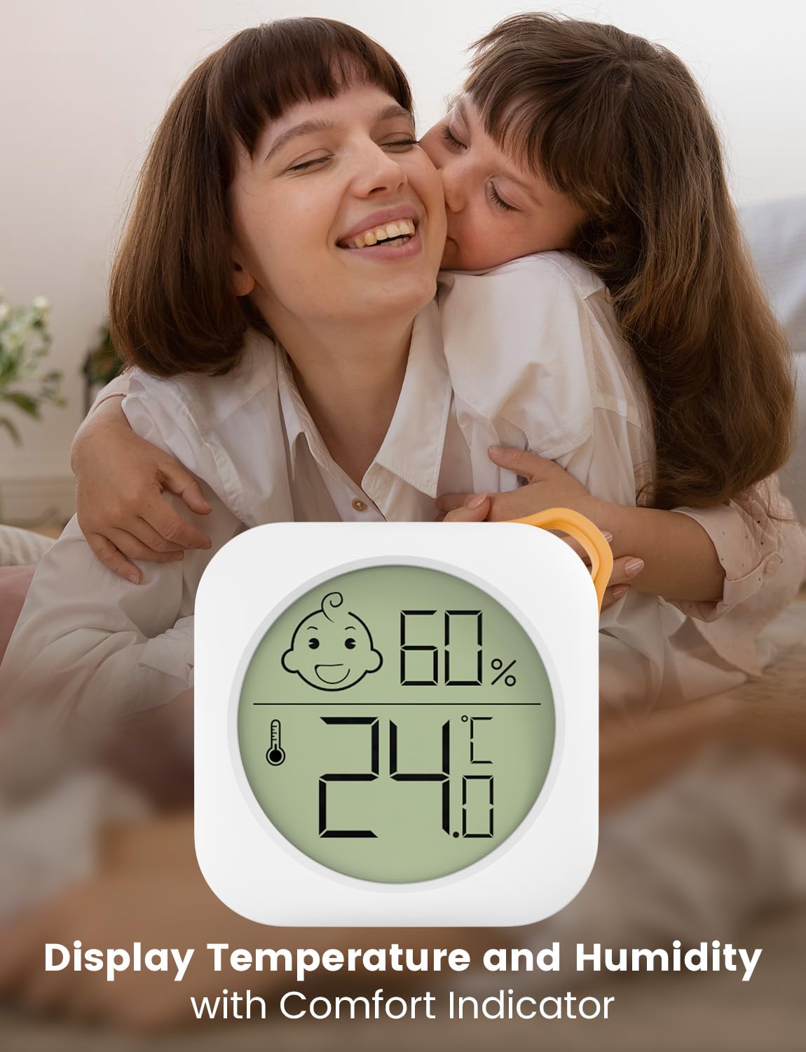 Termómetro Higrómetro Digital 6 Pack - Medidor Temperatura Y Humedad Interior Exterior