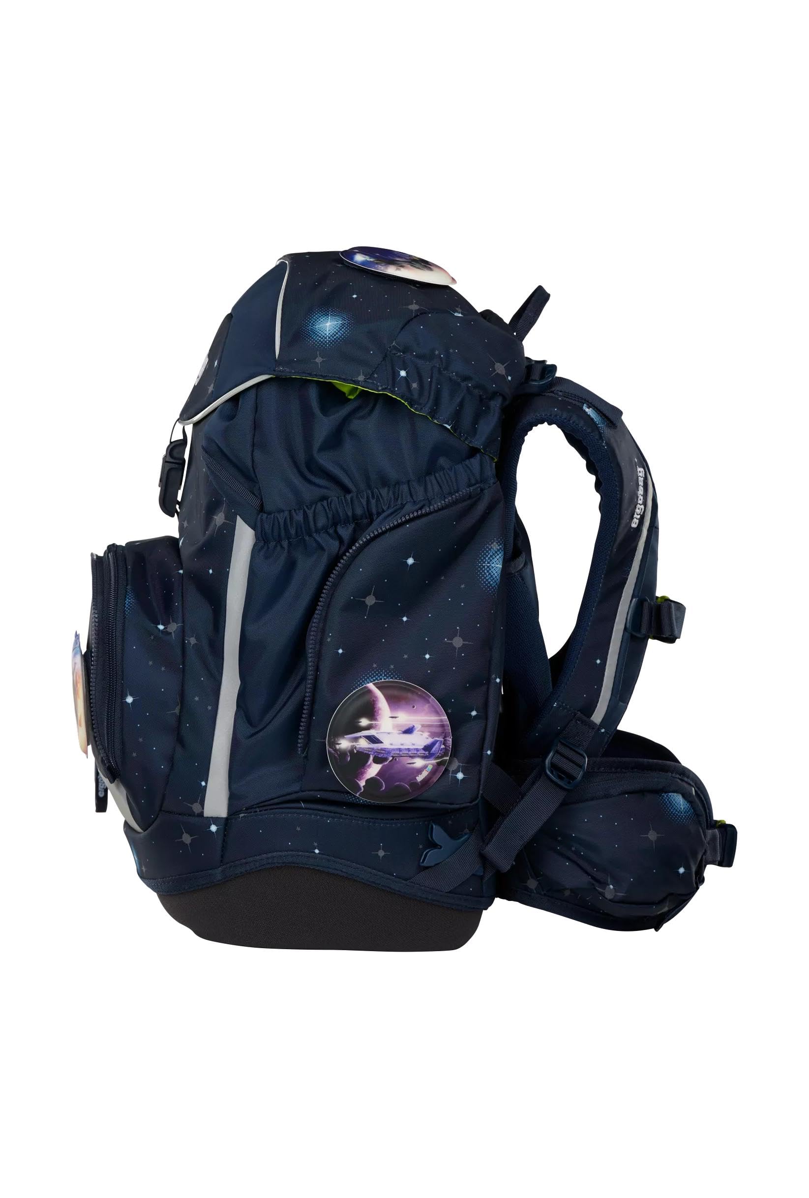 ergobag Pack Set ergonomischer Schulrucksack flexibel 6-teilig Set 1. Klasse Grundschule für Mädchen und Jungen