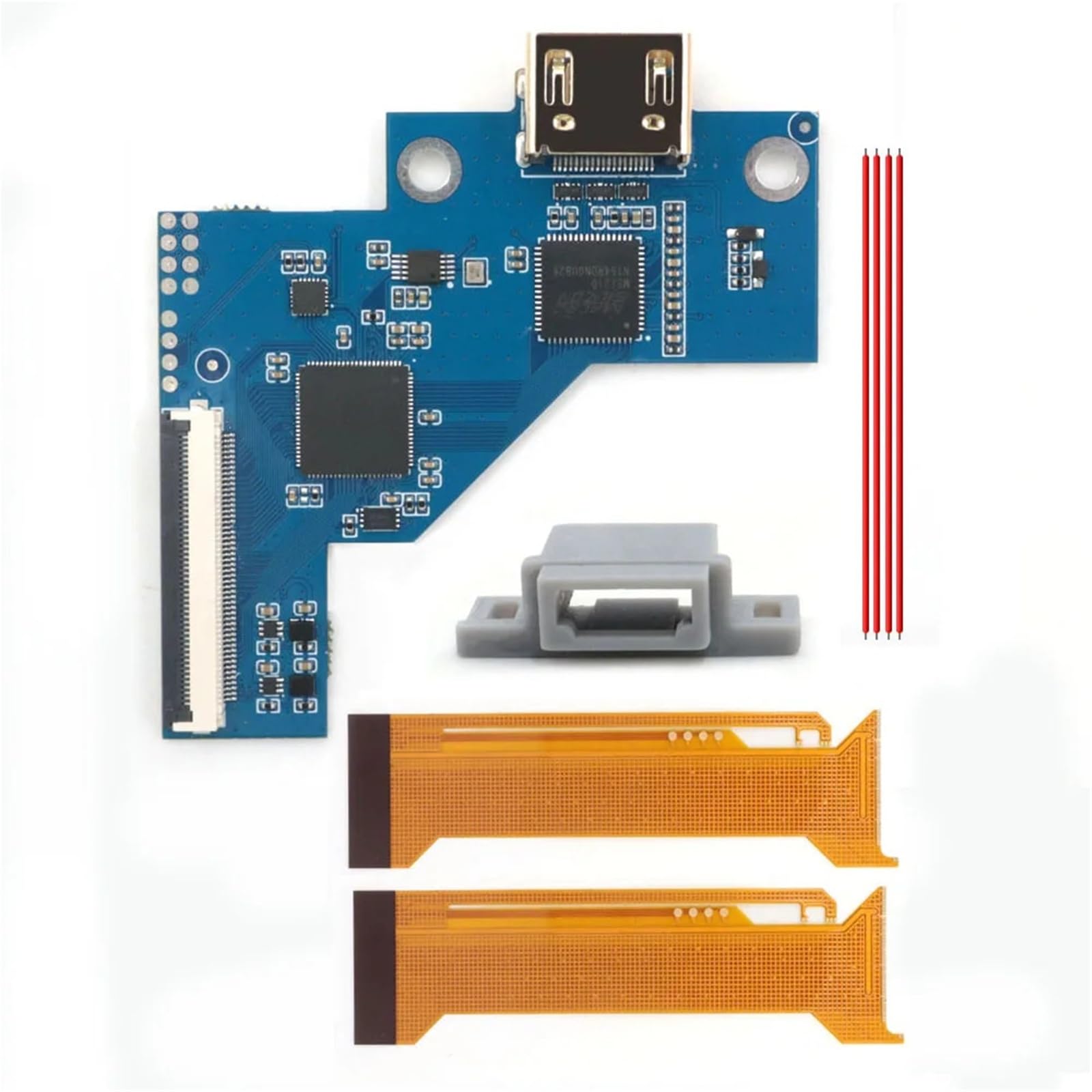 Kit MOD HDMI digitale, 480P 1080P, for PlayStation 1, for console PS1(PCB kit with 2 cable)