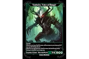 Custom Magic the Gathering Altered Art - Vorinclex, Voice of Hunger