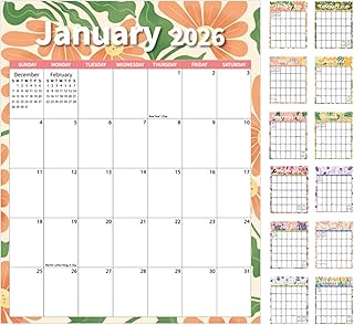 磁気冷蔵庫カレンダー, ２０２６年 穴あきカレンダー １２ヶ月, 消えない マグネット スケジュール カウントダウン パンチイン プランナー, 学校 キッチン リビングルーム オフィス 寮 アパート 教室 用