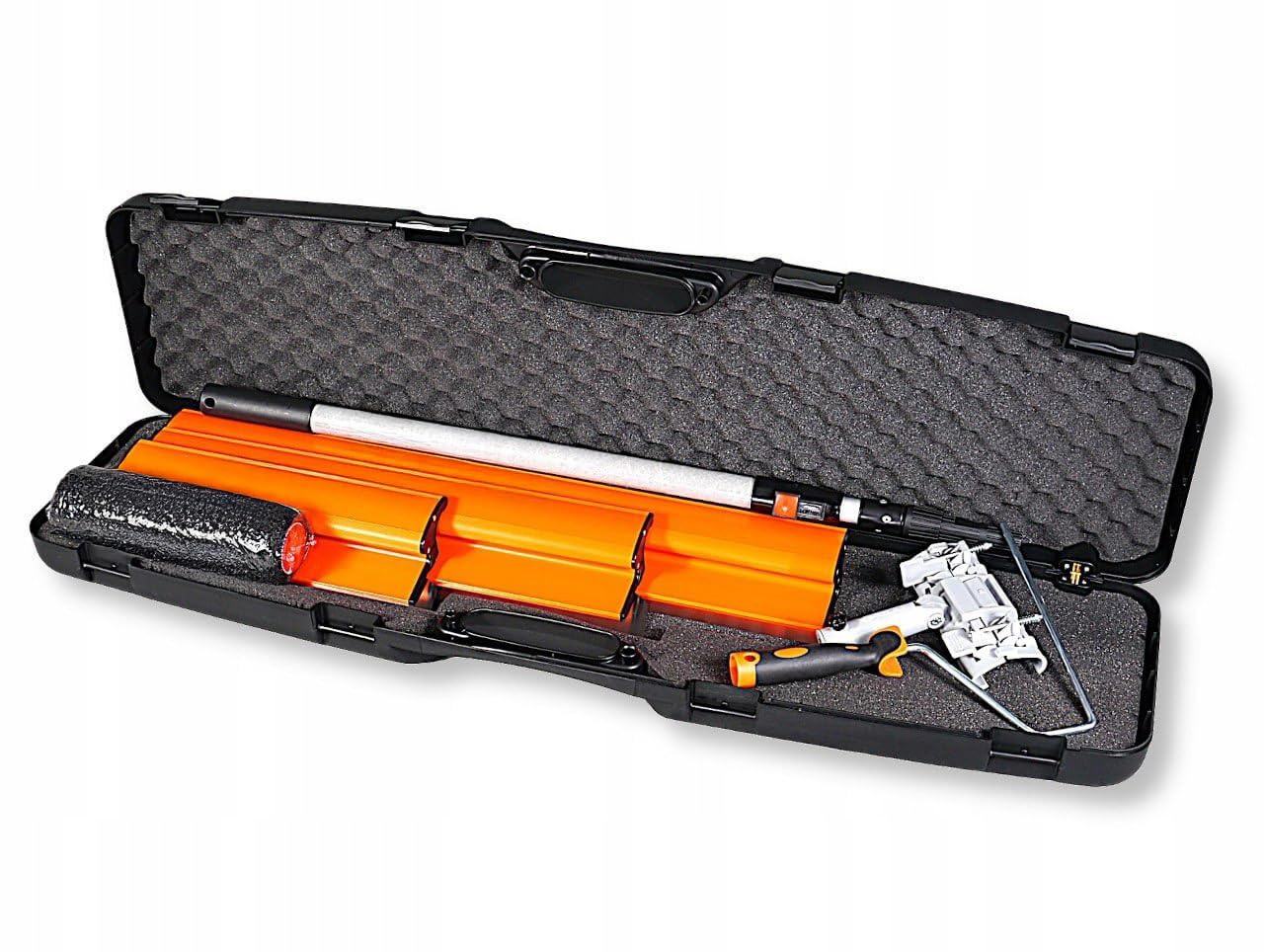MARTEN TYTANX Mini zestaw szpatułek 3-częściowy 400/600/800 mm z uchwytem teleskopowym, adapter walizka, wałek – ostrza ze stali nierdzewnej 0,3 mm