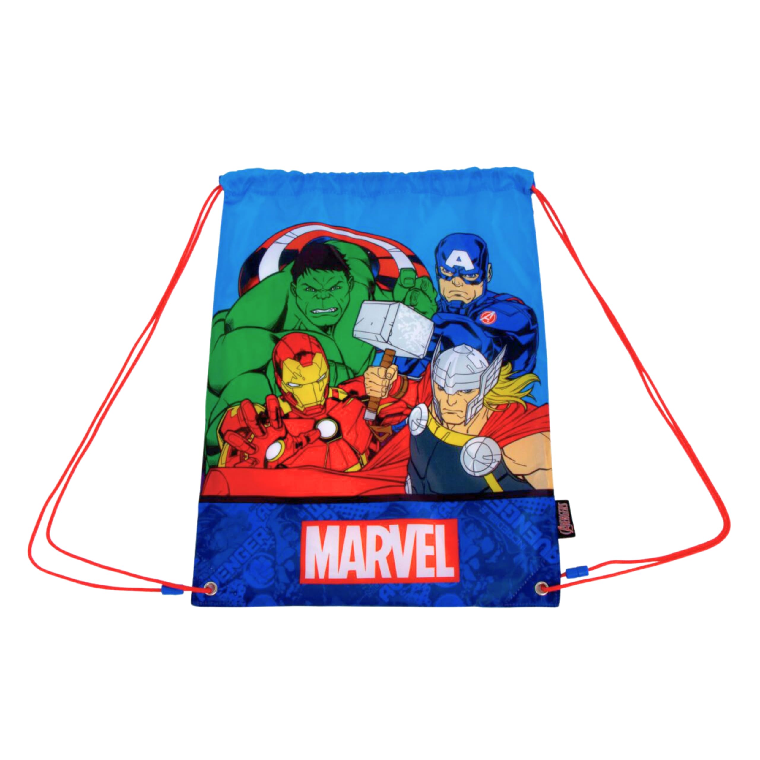 Zaino Avengers Per Ragazzi - Borsa Da Palestra, Scuola O Viaggio Con Chiusura A Coulisse