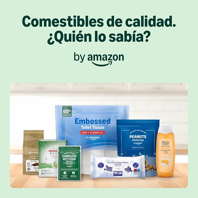 Foto 8 de 8 de by Amazon Alimento Completo para Gatos Adultos - Selección de Carne en Salsa, 4,8 kg (48 Paquetes de 100g)
