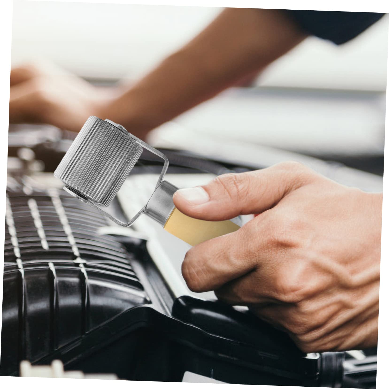 MAGICLULU 4 Piezas Rodillo Insonorizante para Automóviles Herramienta de Reparación de Neumáticos Mango Ergonómico y Rodadura Suave para Aplicación Profesional de Materiales Absorbentes