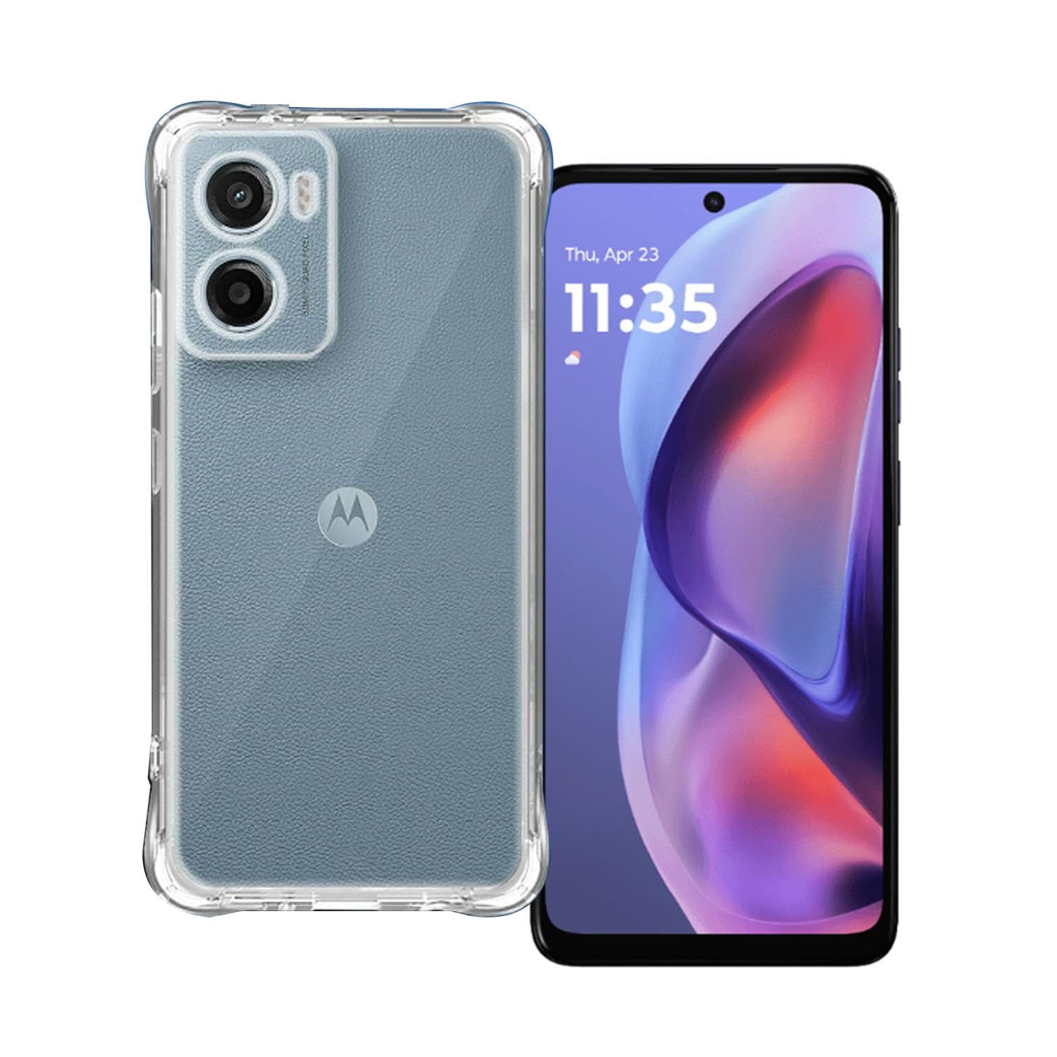 対応 Motorola Moto G05用のTPU保護ケース 軽量 衝撃吸収 傷つけ防止 携帯便利 滑り止めカバー 薄型 軽量 指紋防止 黄変防止 用 Moto G05保護ケース 耐衝撃 落下防止 傷つけ防止 四隅滑り止 レンズ保 対応 Moto G05スマホケース(クリア)