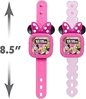 Vista 3 de Disney Junior Minnie Mouse Play Smart Watch con luces y sonidos, 3 piezas, juego de roles, juguetes para niños a partir de 3 años de Just Play