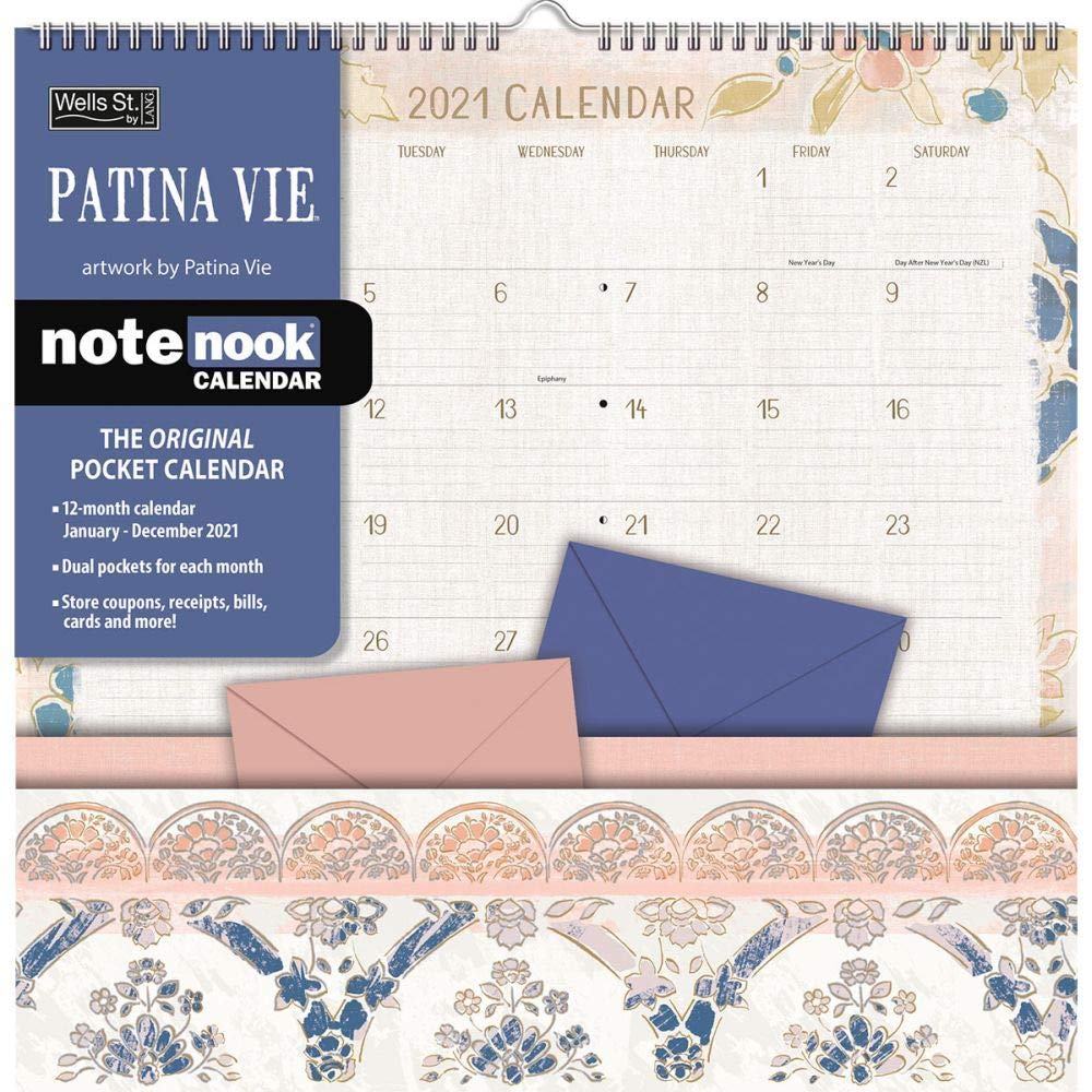 Patina Vie 2021 Note Nook Calendar